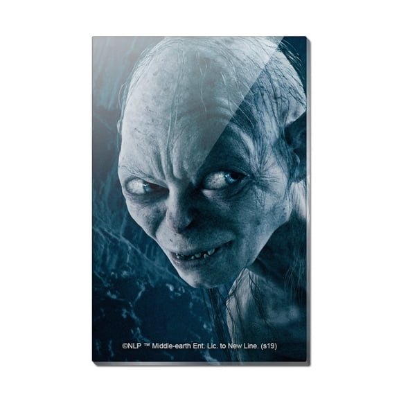 The Lord of the Rings Gollum Character Rectangle Acrylic Fridge Refrigerator Magnet