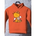 thumbnail image 3 of Cute Giraffe Ghosts And Candy Hoodie Toddler -Image by Shutterstock,  4 Toddler, 3 of 4