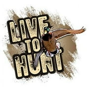 Mossy Oak Graphics 13019-S-MD 'Live to Hunt Mallard' Decal