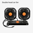 thumbnail image 6 of Car Fan Cooling 12V 24V Car Fan Dual Head Usb Car Fan 2 Speeds Double Fan, 6 of 11