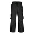 thumbnail image 3 of Casual Cargo Pants for Men Fashion Drawstring Workout Joggers Pants with Multi Pockets, 3 of 6