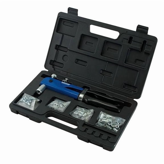 Manufacturer Varies Rivet Nut Tool Kit, Steel/Aluminum, 52 pieces 5TUW2