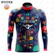 thumbnail image 3 of Camiseta de Ciclismo de manga larga azteca de México para Hombre, Maillot de Ciclismo para Hombre, equipo para bicicleta, ropa de Ciclismo para Hombre, invierno, 3 of 5