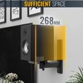 thumbnail image 3 of Soporte de pared para altavoz FDM universal, un par (negro), 3 of 8