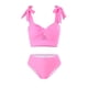 thumbnail image 1 of Traje de baño para mujer, traje de baño con tirantes de color liso para mujer, conjuntos de bikini de moda, trajes de baño para mujer, 1 of 2