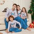 thumbnail image 2 of New Fashion 2023 Christmas Family Matching Outfits Cute Deer Print Adults Kids Pajamas Set 2 Pieces Suit Sleepwear Xmas Look Pjs, 2 of 3