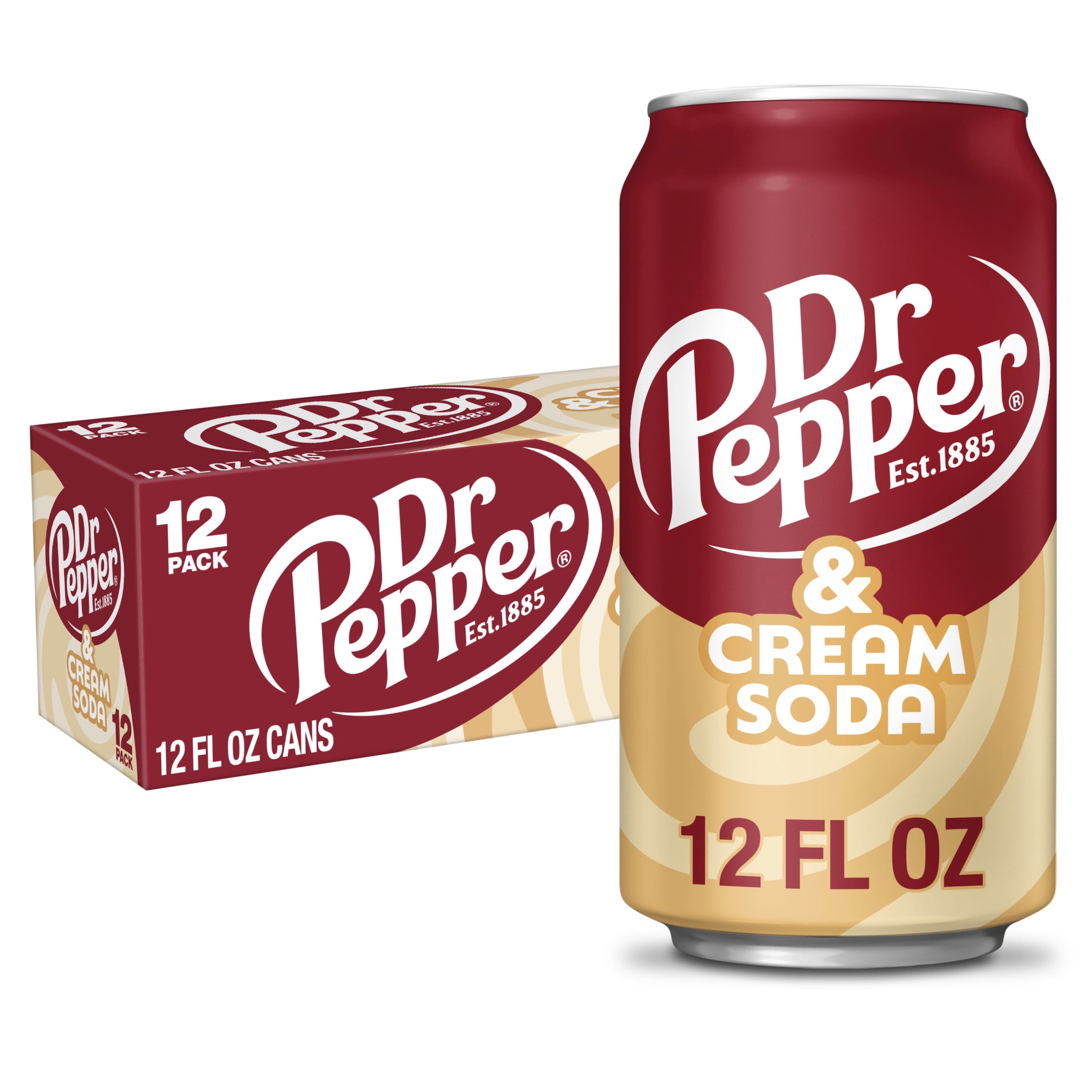Dr Pepper Vanilla Float Soda, 12 Fl. Oz., 12 Count - Walmart.com
