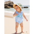 thumbnail image 6 of BemeyourBBs Newborn Baby Boy Mothers Day Outfit Summer Bubble Romper Overalls Mama's Boy Letter Embroidery Plaid Print Sleeveless Round Neck Jumpsuit Playsuit Bodysuit, 6 of 9