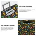 thumbnail image 3 of Balery Cartoon Dino Funda de equipaje, fundas para maletas, elástica, lavable, protector de maletas, compatible con maletas de 18 a 32 pulgadas-Large, 3 of 7
