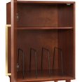 thumbnail image 4 of Crosley Armoire de Rangement sur Pied pour Tourne-Disque et Tourne-Disque Everett de Style Mi-Siècle Moderne, 4 of 11