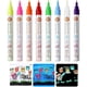 thumbnail image 4 of Rotuladores que brillan en la oscuridad, bolígrafos luminosos a base de agua en pack de 8 para manualidades y arte caseros - Bolígrafos fluorescentes de 10 ml para tela, cartón y modelos, 4 of 9