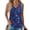 Dark Blue, variant on American Flag Tank Womens Tank Patriotic Womens 4th Of July Patriotic V-Neck Shirts Sleeveless Independence Day Print Gym Fashion Tank Tee White L