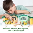 thumbnail image 4 of Melissa & Doug Cheery Lane Modular Dollhouse Play Set, Ages 2+, 4 of 10