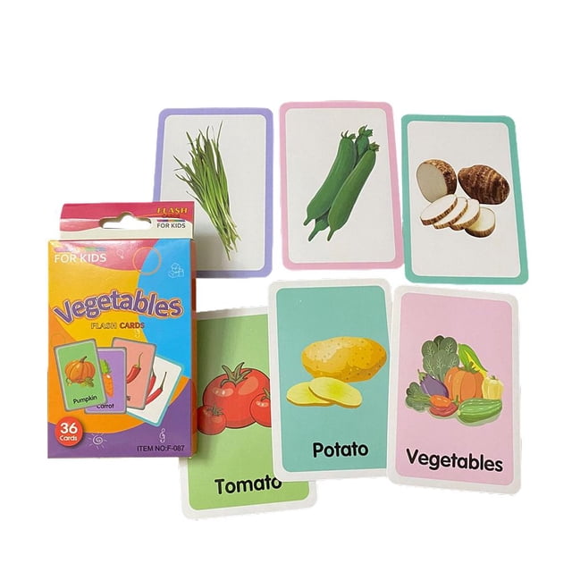 Daily Mix Store Early Childhood Education Teaching Cards Color English Recognition Ca /