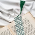 thumbnail image 6 of Kdxio Flower Print Metal Tassel Bookmarks,Perfect Gift for Art Lovers and Bookworms Metal Bookmarks for Women, 6 of 8