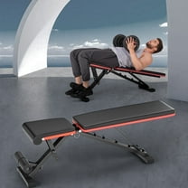 GASKY 600LBS Adjustable Weight Bench 6 Positions Backrest adjustment Foldable Workout Bench for Home Fitness Strength Training  Gifts for Dad