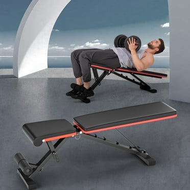 GASKY 600LBS Adjustable Weight Bench 6 Positions Backrest adjustment Foldable Workout Bench for Home Fitness Strength Training  Gifts for Dad