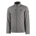 thumbnail image 2 of Men's Cutter & Buck  Gray Penn State Nittany Lions Evoke Eco Softshell Recycled Full-Zip Jacket, 2 of 3