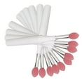 thumbnail image 2 of Lip Brushes Applicators, Glossy Dustproof 10Pcs Silicone Lipstick Brushes Multipurpose Reusable With Lid For Lip Balm For Eye Shadow, 2 of 8