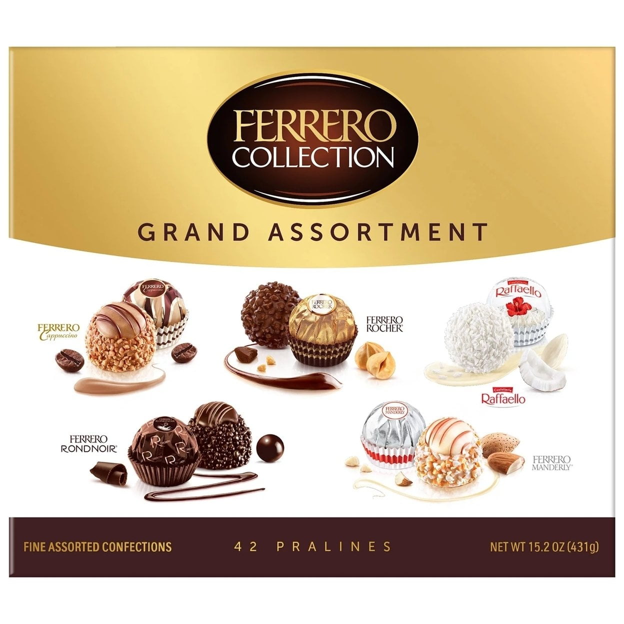 Ferrero Rocher Grand Assortment (42 Count)