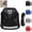 Black, variant on Bisitoy Dog Harness, Reflective Vest Style Breathable Mesh with Leash for Small Dogs Summer Walking