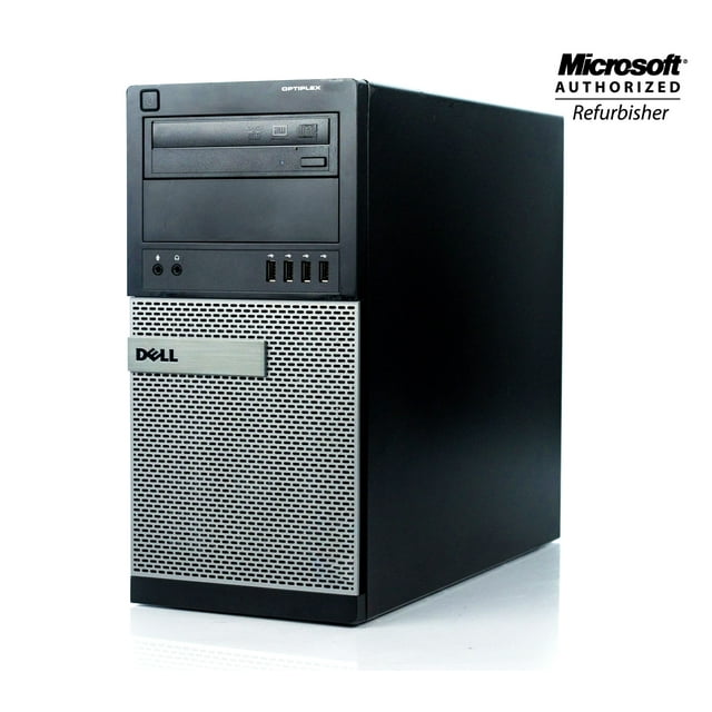 Dell Optiplex 790 Tower PC Intel Core i3 2100 16GB RAM 1TB HDD Windows 10 Professional New Keyboard, Mouse, WiFi Refurbished
