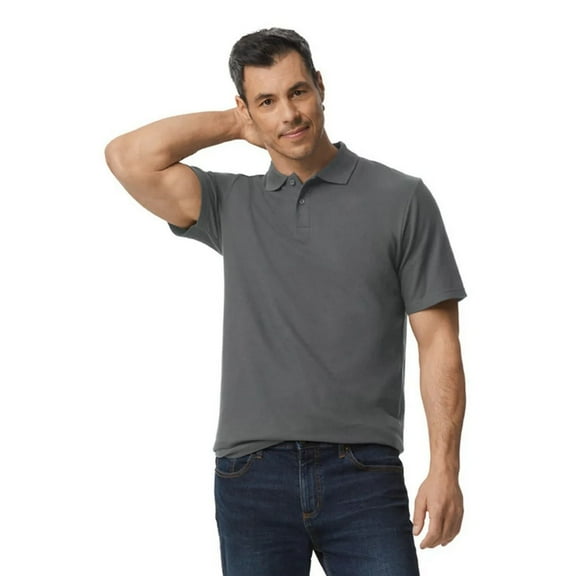 Gildan Mens Softstyle Pique Polo Shirt
