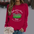 thumbnail image 4 of Well Paint Me Green And Call Me A Pickle Because I'm Done Dillin’With You People Sweatshirts for Women Pullover Tops, 4 of 7