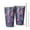 Blue Pioneer Flower, variant on 16oz Tumblers Blue Floral and Petal Pattern Stainless Steel Vacuum Insulated Double Wall Travel Tumbler Cups Mug with Lid and Straw,Cleaning Brush for Coffee,Tea
