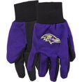 thumbnail image 2 of FOCO NFL Colored Palm Utility Work Gloves Baltimore Ravens One Size (Pack of 1) Team Color, 2 of 4