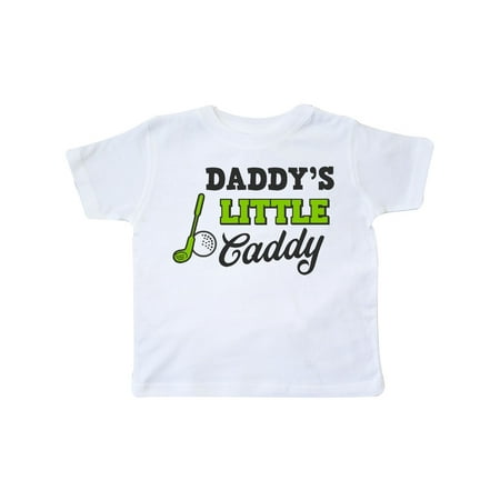 Daddy's Little Caddy with Golf Club and Ball Toddler T-Shirt