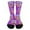 A-Purple, variant on 41 Number Forty-One Super Viral Internet Socks, Funny Gen Alpha Meme Slang Forty One for Child Socks,Cartoon Print Kids Socks for Everyday Wear Ideal,Black One Size