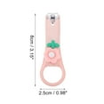 thumbnail image 4 of Unique Bargains 1 Pc Cartoon Pattern Nail Clippers Toenail Clippers 3.15"x0.98" Pink, 4 of 7