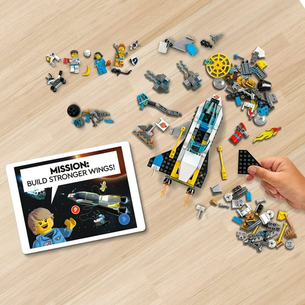 LEGO City Mars Spacecraft Missions Set, 60354 with Toy Spaceship and Planet Rover, Interactive Digital Adventure Building Game with Bricks - Walmart.com