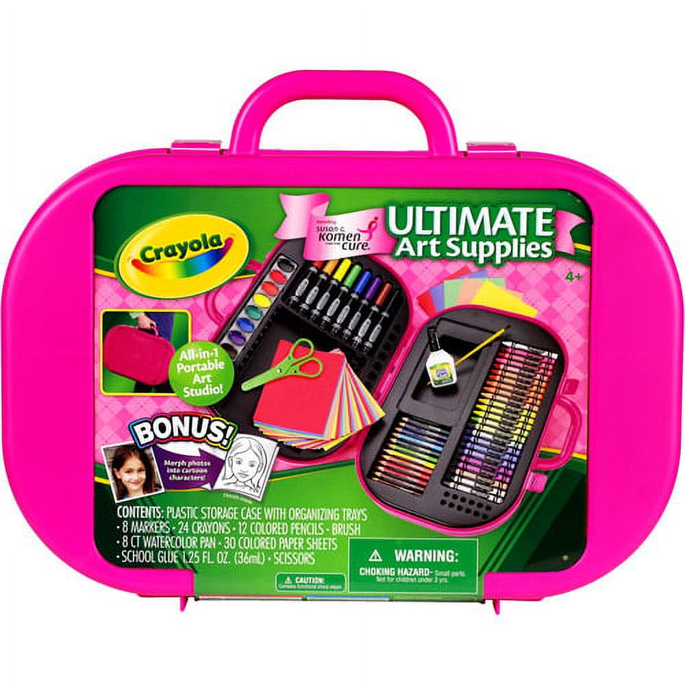 ULTIMATE ART CASE,PINK FOR THE CURE,6PK - image 2 of 2