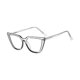 thumbnail image 2 of Gafas de computadora Marco grande Decoración de juegos Gafas de bloqueo de luz azul para unisex Gris Yuyangstore anteojos de computadora, 2 of 8