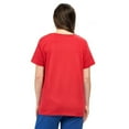 thumbnail image 4 of Turtle Bay New York Women's Textured Knit T-shirt with jewel neckline and short sleeves, 4 of 5