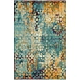 thumbnail image 2 of Rugs.com Carnevale Collection Rug – 4' x 6' Blue Medium Rug Perfect For Entryways, Kitchens, Breakfast Nooks, Accent Pieces, 2 of 5