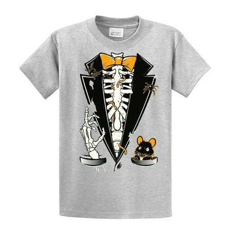 Tuxedo T-Shirt Halloween Skeleton Tuxedo