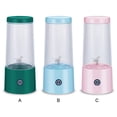 thumbnail image 2 of Toystoory Licuadora de plástico portátil con carga USB, rebanadora de acero inoxidable, 3,7 V, 350ML, exprimidor de cantina para el hogar, Electrodomésticos Rosado, 2 of 6