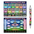 thumbnail image 1 of Póster de fixture del Mundial 2026 ZOBVEX 58x102 cm, 1 of 6