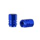 thumbnail image 4 of Eboot 8 Piezas Tapas De Válvulas De Vástago De Neumático Tapas De Válvulas De Rueda Tapas De Neumáticos A Prueba De Polvo Para Coche Forma Hexágono (Azul), 4 of 5