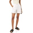 thumbnail image 2 of Women High Waist Denim Shorts, Casual Wide Leg Cargo Jean Shorts with Patch Pockets, 2 of 6