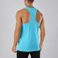 thumbnail image 4 of Running Tank Top Men Sleeveless Undershirts Workout Shirts for Men Summer Beach Vacation Muscle Tank Undershirts Tank Regular and Big & Tall Fitness Clothing, 4 of 6