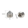 thumbnail image 2 of 40 Pcs M5x5mm Internal Hex Socket Set Grub Screws Cone Point 304 Stainless Steel Screw, 2 of 3