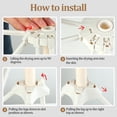 thumbnail image 4 of Rejilla de secado de pasta Ourokhome plegable para pasta casera, 4 of 7