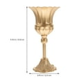 thumbnail image 2 of AURARMLET 1Ud Jarrón De Hierro Dorado Para Florero De Para El Hogar Estilo Retro, 2 of 6