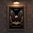thumbnail image 4 of [UNFRAMED] 250th Independence Day Eagle Poster,USA 1776–2026 Anniversary, 4 of 5