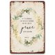 thumbnail image 1 of Metal Signs Romans 12 18, Bible Verse Wall Art, Floral Christian Wall Art Encouragement Bible Verse Print Scripture Poster Gift, Live At Peace Poster (8x12 in), 1 of 5