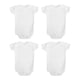 thumbnail image 1 of Pack de 4 Pañalero Body Impermeable Matilda & Co., Unisex blanco 6 Matilda & Co. 4 pañaleros unisex, 1 of 6